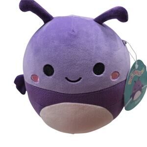 Squishmallows Axel Purple Beetle Small 7.5" Soft Plush Toy 2024 * NWT